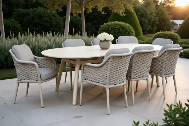240cm Marseille Oval Dining Table