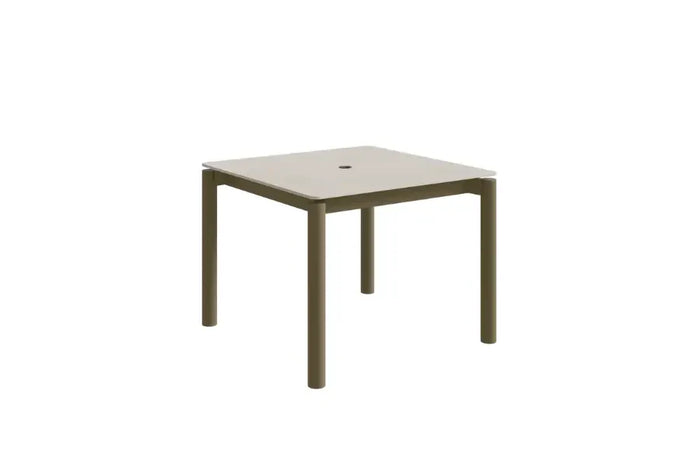 90cm Bordeaux Square Dining Table
