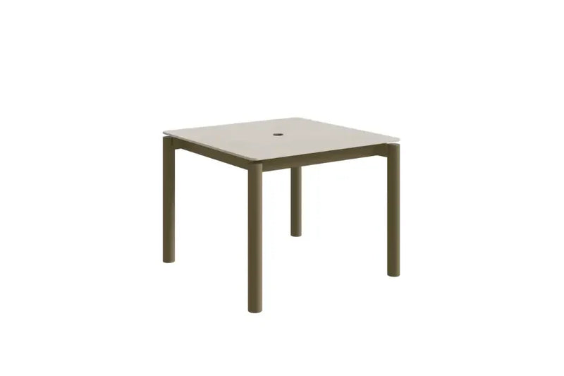 90cm Bordeaux Square Dining Table