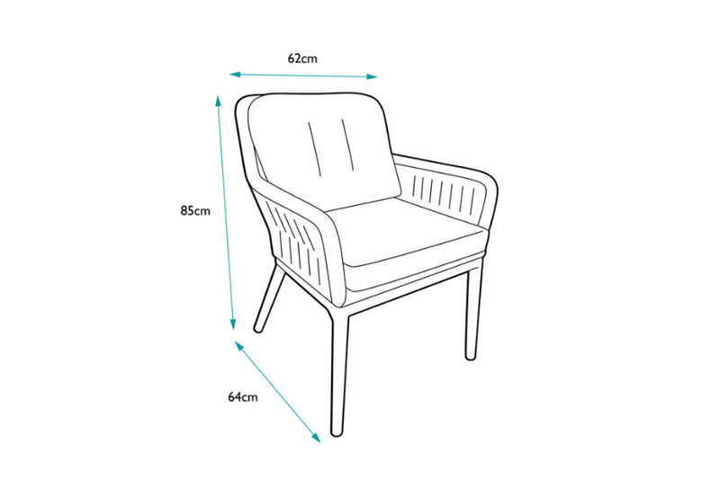 Corsica Dining Armchair
