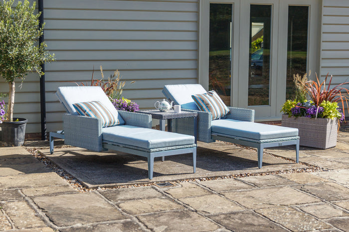 Hampstead Grey Sun Lounger