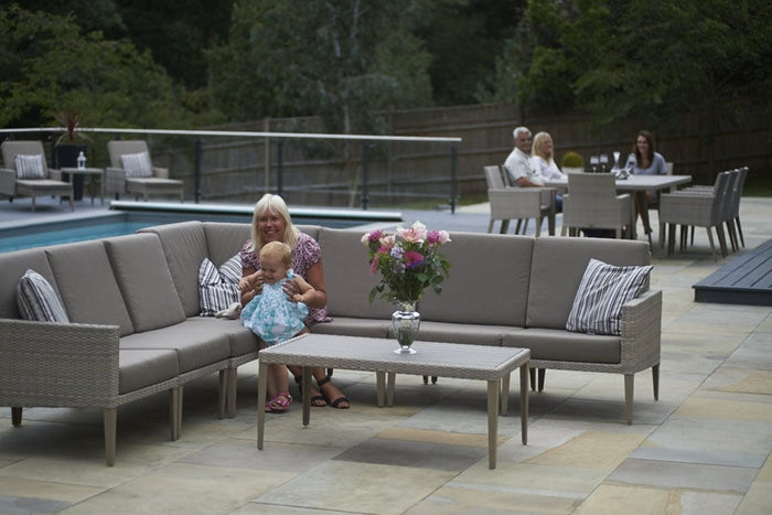 110cm Hampstead Stone Rectangular Coffee Table