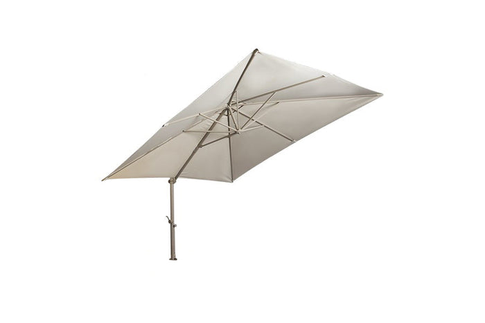 3m Amalfi Square Cantilever Parasol - Almond