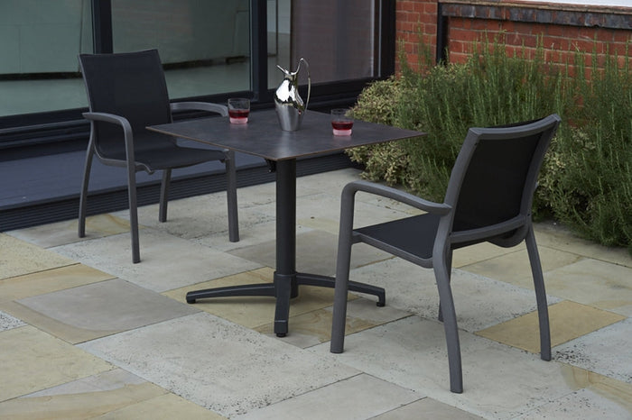 Paris Volcano/Black Stacking Armchair