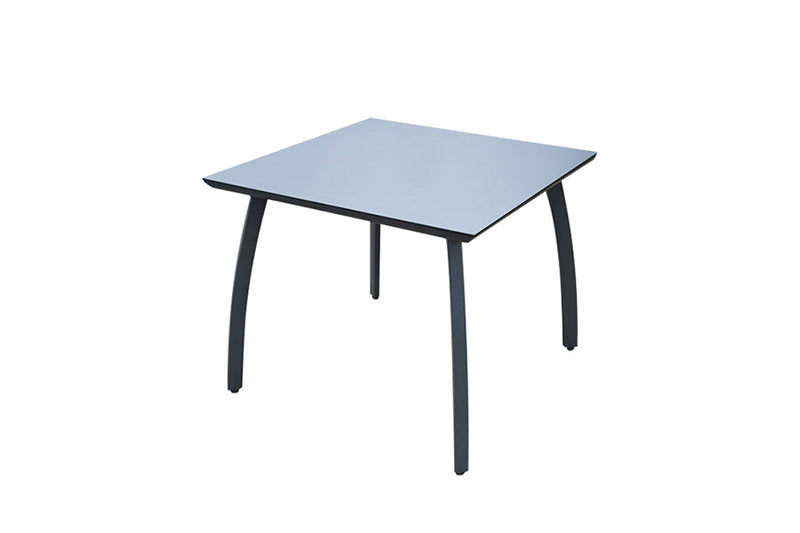 90cm Paris Volcano/Grey Square Dining Table
