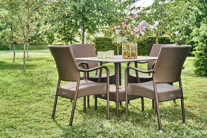 90cm Windsor Bronze Square Dining Table
