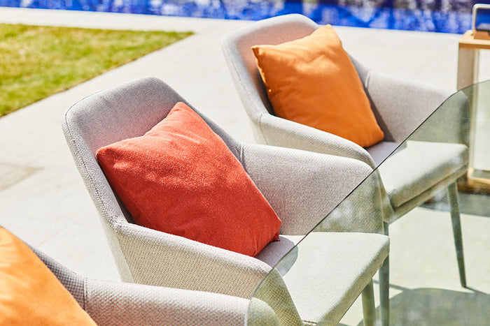 Tangerine Waterproof Scatter Cushion