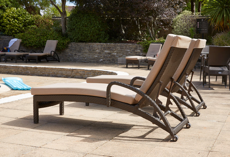 Windsor Bronze Stacking Sun Lounger