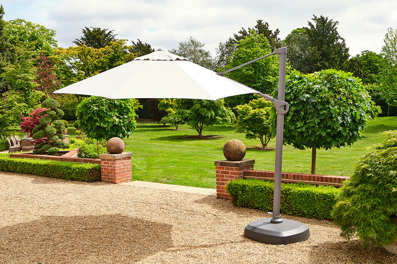 Siesta 3.5m Cantilever Parasol - Grey