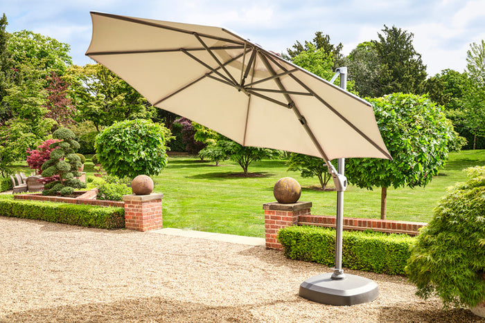 Siesta 3.5m Cantilever Parasol - Grey