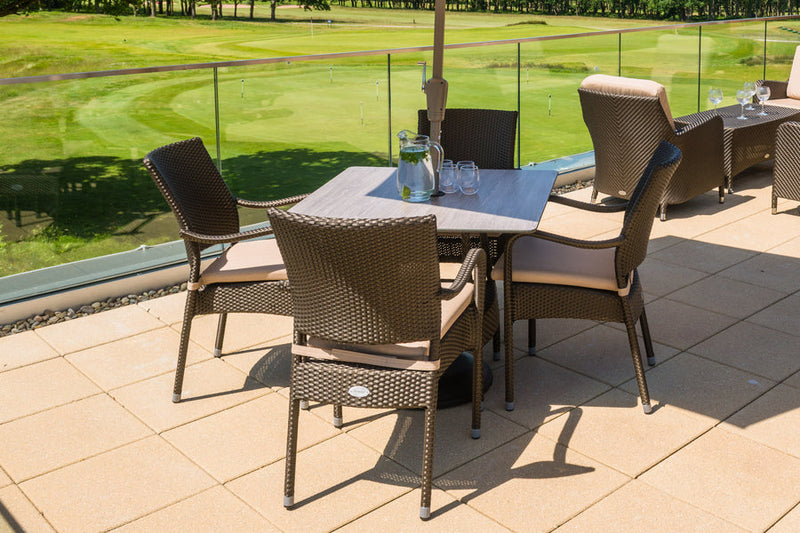 Windsor Bronze Stacking Armchair
