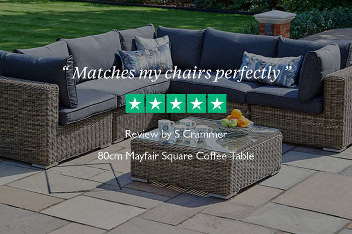 80cm Mayfair Square Coffee Table
