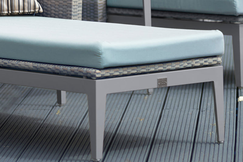 Hampstead Grey Sun Lounger