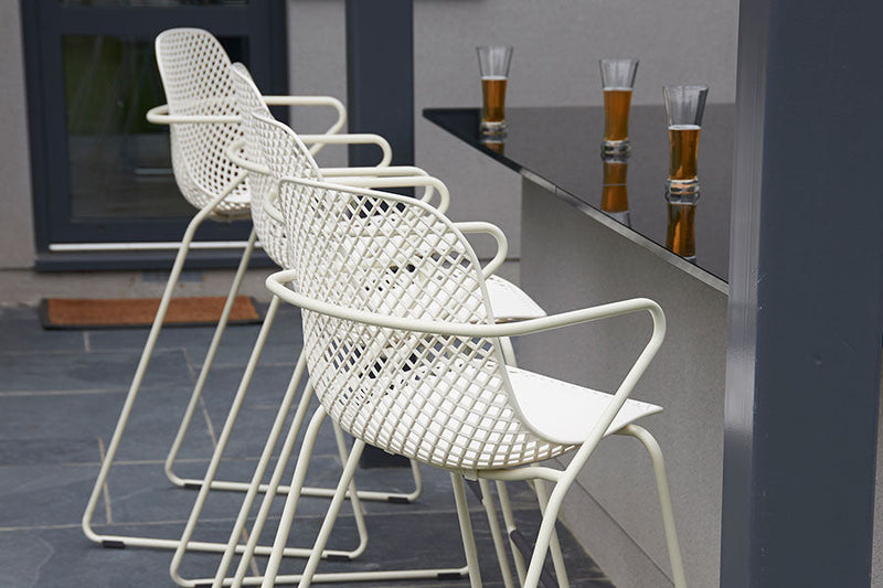 Remy Stacking Bar Stool - Cream