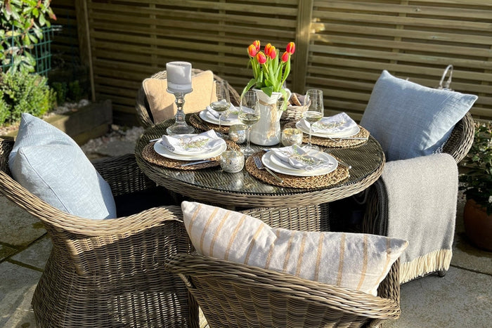 100cm Mayfair Round Dining Table