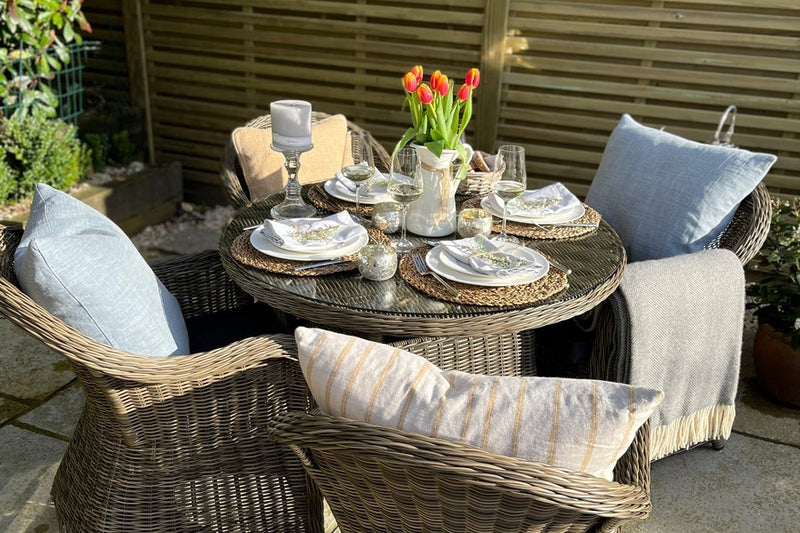 100cm Mayfair Round Dining Table