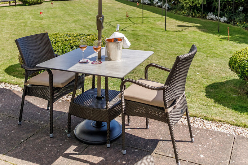 90cm Windsor Bronze Square Dining Table