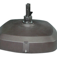 Resin Base with Wheels - Anthracite