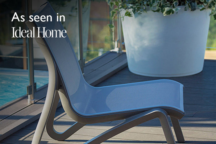 Paris Volcano/Grey Lounge Armchair