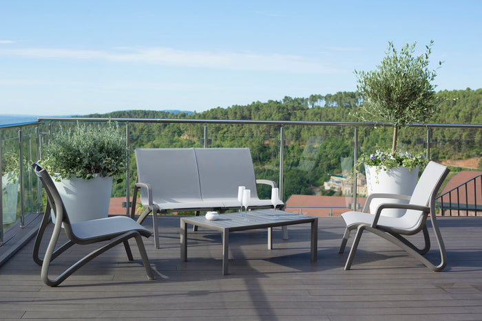 Paris Two Seater Sofa - Volcano/Grey