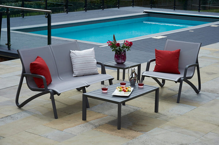 50cm Paris Volcano Square Side Table