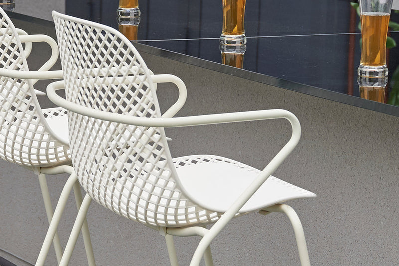 Remy Stacking Bar Stool - Cream
