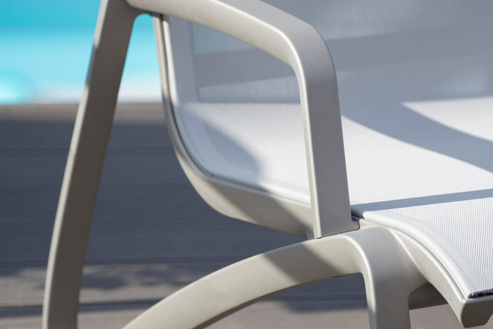 Paris Volcano/Grey Lounge Armchair