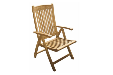 Teak Club Recliner Chair