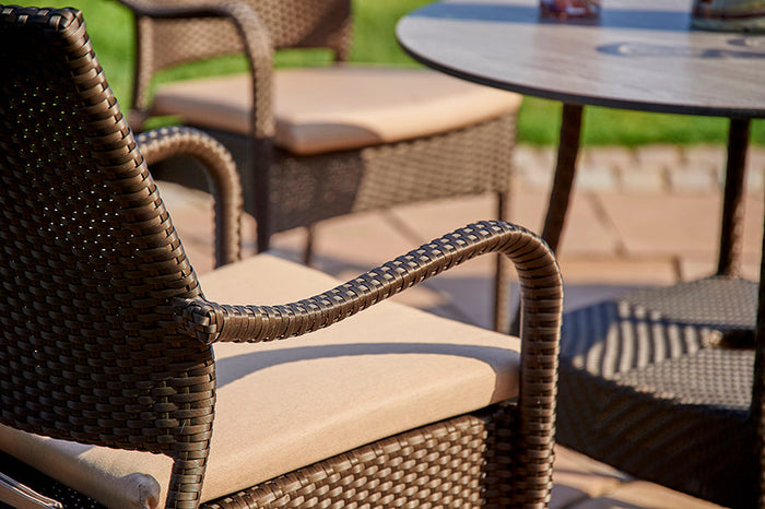 122cm Windsor Bronze Round Dining Table