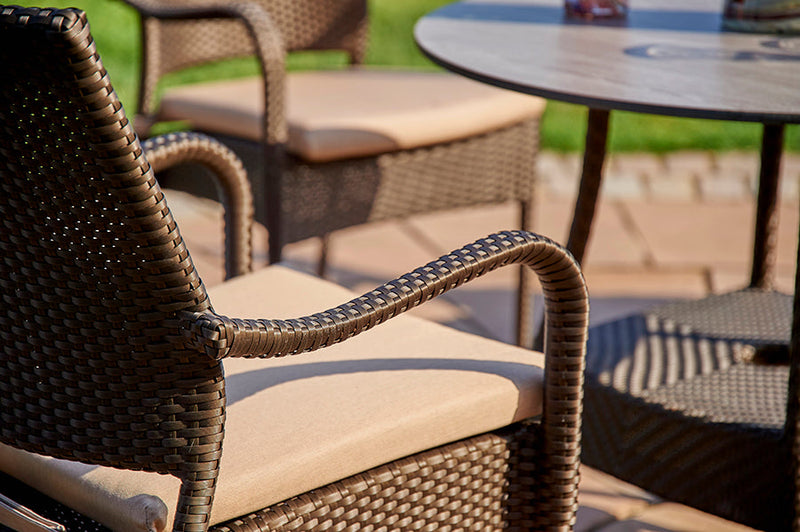 122cm Windsor Bronze Round Dining Table