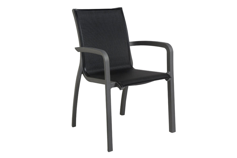 Paris Volcano/Black Stacking Armchair