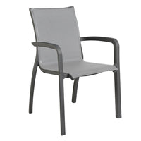 Paris Volcano/Grey Stacking Armchair