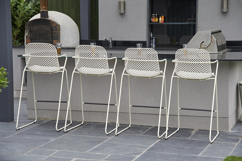 Remy Stacking Bar Stool - Cream