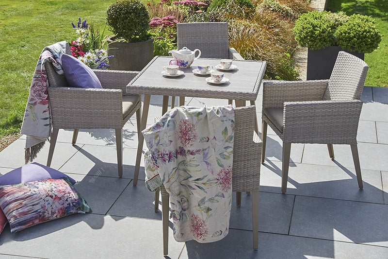 90cm Hampstead Stone Square Dining Table