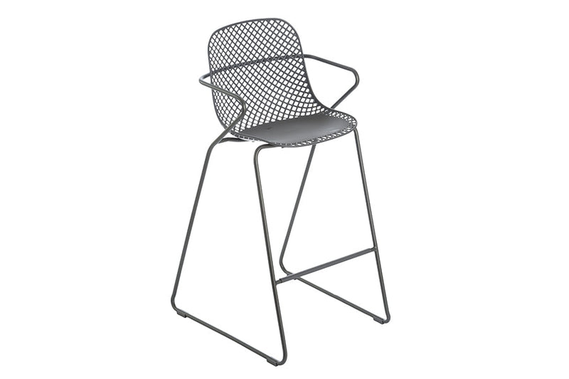 Remy Stacking Bar Stool - Grey