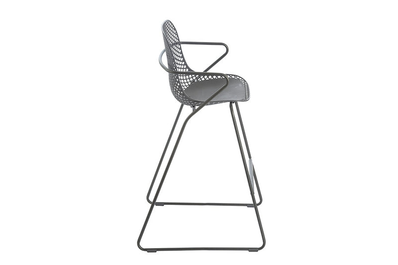 Remy Stacking Bar Stool - Grey
