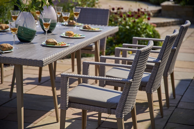 240cm Hampstead Stone Rectangular Dining Table